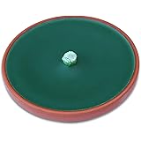 Lavalis 2x Terrakotta Flammschale, große Garten-Kerze, sturmfeste Outdoor-Kerze, für Grill-Fest, Hochzeit und Party, 7h Brenn