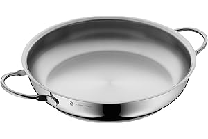 WMF Profi Teglia 28cm, acciaio inox, adatta a induzione, adatta al forno, Made in Italy