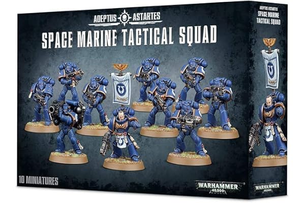 Games Workshop 991000000166 dans Warhammer 40K Space Marine Tactical Squad Game pour 5 Ans à 99 Ans