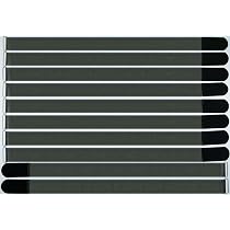 40 Klett-Kabelbinder Schwarz – 50 Cm Lang, 50 Mm Breit – Mit Metallöse & Wiederverwendbar – Für Kabelmanagement