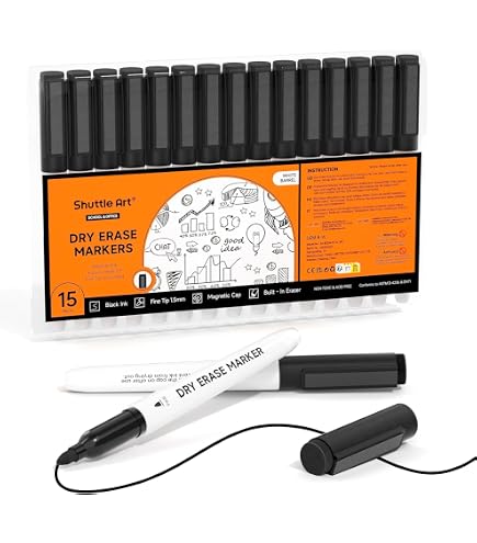 8er-Set Magnetische Whiteboard Radierer – Trocken Abwischbar, Praktisch & Haltbar