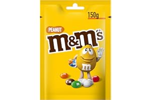 ‎M&M'S M&M'S | Peanut | Schokolinsen mit Erdnusskern | Schokolade Geschenk | Eine Packung (1 x 150g)