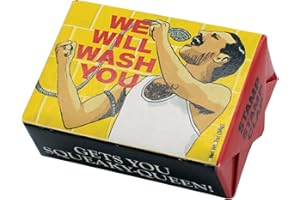 THE UNEMPLOYED PHILOSOPHERS GUILD We Will Wash You Seife | Natürliche Barseife | Feste Seife | Handseife Stück | Gesichtsseife Und Körperseife | Naturseife | Natürliche Seife Stück | Olivenölseife | Pflegend für alle Hauttypen