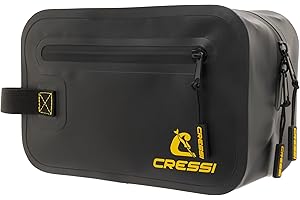 CRESSI Lyos Dry Pouch Sac Multifonction Imperméable Unisex-Adult, Noir, Unique