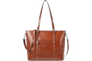 Bostanten Sac à main Cuir Veritable Femme Designer Sac à bandoulière Grande Sacs portés main pour 15 pouces Laptop
