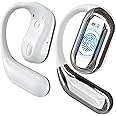 Ultra Open Ear Earbuds - Bone Conduction Headphones Wireless Bluetooth, Waterproof Deep Bass Earphones for Fitness and Running, Secure Fit for Small Ears, Sweat-Resistant for Workouts