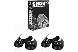 SULPO 2 Pairs Crease Protectors - Anti-Wrinkle Shoe Protection - Sneakers Wrinkle Protection - Toe Box Shields - Shoes Shields Against Wrinkles - Trimmable