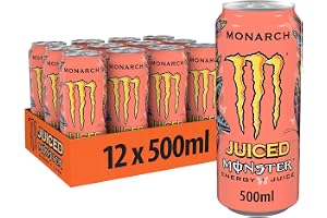 Monster Monarch 203415 Energidryck, 500 ml x 12 stycken