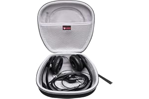 XANAD Etui na słuchawki do Logitech H340 H390 H151Plantronics Blackwire 3220/3225 Stereo Headset z mikrofonem Słuchawki ochronne (szary)