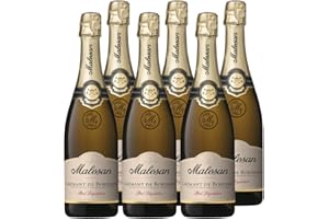 Malesan Brut Dégustation - AOP Crémant de Bordeaux - Méthode Traditionnelle - Lot de 6 bouteilles x 75 cl