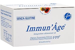 NAMED NATURAL MEDICINE NAMED Immun’Âge Integratore Alimentare Antiossidante Naturale | Favorisce le Difese Immunitarie | Integratori Stanchezza e Stress Psico-Fisico | Benessere, Energia e Vitalità | 60 Bustine da 3 g