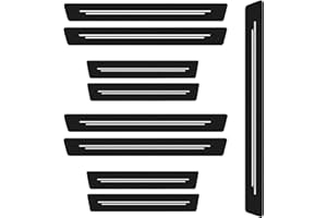 Xmart 9 stück Auto Einstiegsleisten Schutz Universal Türeinstiegsschutz Aufkleber Türschweller Kratzschutz Abrieb und Starke rutschfeste Anti Scuff Kratztrim für Alle Fahrzeuge