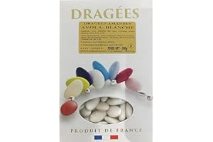 L'INSTANT DRAGÉES Dragées Avola blanches-500g