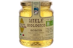Miele biologico di Acacia - Italiano non Pastorizzato | Apicoltura Colle Salera … (1 kg)