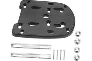 ‎CHILDWEET CHILDWEET 1 Satz Stammbasis Gepäckträger Topcase -universal-Heck -kofferraumbasis Topcase Externes -montagebasissystem Black Eisen