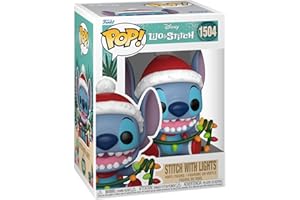 Funko POP! Disney: Stitch Holiday - Lilo & Stitch - Kolekcjonerska figurka winylowa z światłem - Pomysł na prezent - Oficjalny towar - Zabawki dla dzieci i dorosłych