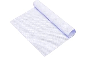 JJ Prime® - 100x110cm Big Size Cotton Aida 14 Count Cross Stitch Fabric Embroidery | Needlework DIY Craft | Cross Stitch Accessories | Aida Cloth White Cross-Stitch Fabric (39" x 43")