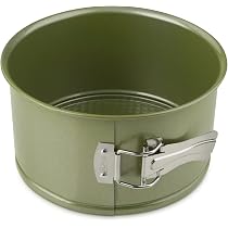 Moule à Gâteau Démontable 20cm - Moule Manqué Rond Anti-adhésif Rouge