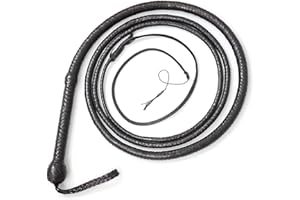 LB's Whip Frustino da 06 a 16 Piedi 12 Fili in Vera Pelle Bovina equestre bullwhip Pancia e Cuoio Cuscino Interno