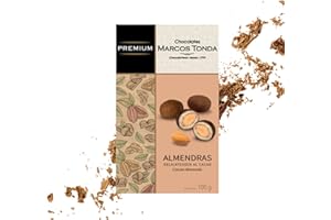 Chocolates Marcos Tonda – Bolas De Chocolate Con Almendras Y Cacao Gourmet | Chocolate Con Almendras 100g | Chocolate Gourmet | Desde 1793