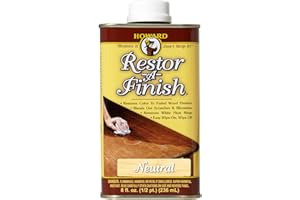 Howard Restor-A-Finish Neutral RF1008 Restore The Original Finish on Wooden Furniture 236ml