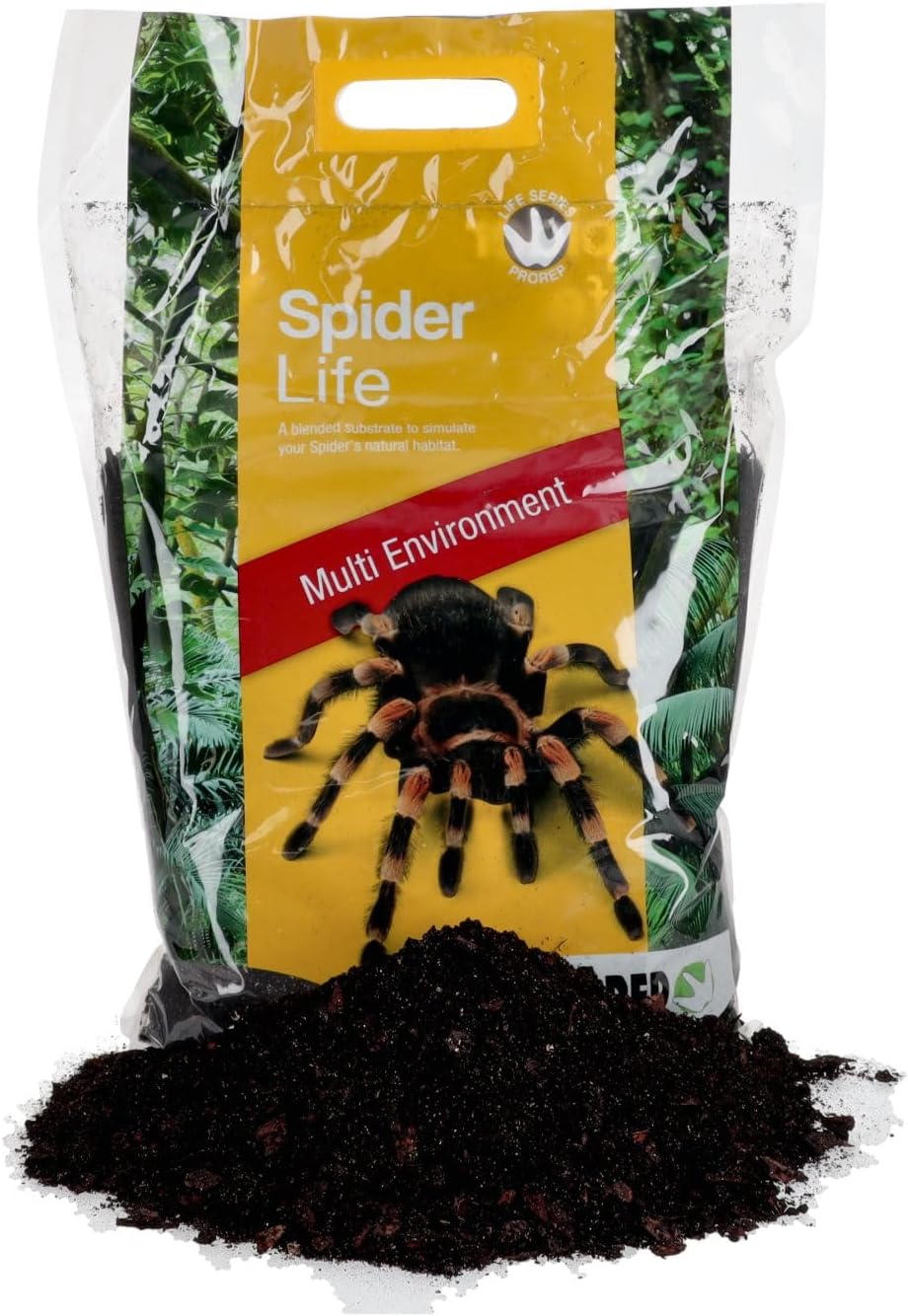 ProRep Spider Life Substrate 10L | Spider Substrate | Spiders & Scorpions | 10L Bag