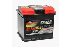 RICAMBI AUTO SMC SMC BATTERIA AUTO SPEED L1MAX - 55Ah 520A 12V senza manutenzione pronta all'uso