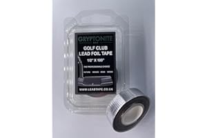 GRYPTONITE GOLF CLUB HEAD LEAD TAPE 1 X ROLL ADHESIVE 1/2" X 100" PERFECT FOR WEIGHTING IRONS WOODS PUTTERS