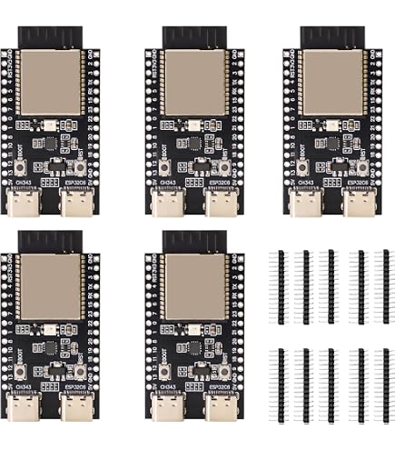 QIQIAZI ESP32-C6 Ontwikkelingskaart – 5 Stuks – WiFi 6, Bluetooth 5, Zigbee 3.0 – Type-C, 4MB Flash – Compatibel Met Arduino 3 miniatura