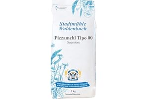 ‎STADTMÜHLE WALDENBUCH Stadtmühle Waldenbuch Weizenmehl Tipo 00 Superiore, Pizzamehl, 5 kg