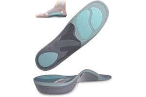 ‎DYNWALKER DynWalker Hallux Valgus Korrektur Einlagen, Dämpfungseinlagen, doppelte Gelpolster für besseren Komfort und Rutschfestigkeit, für Männer und Frauen, L