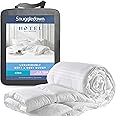 Snuggledown Hotel Collection King Size Duvet - 4.5 Tog Luxury Embossed Lightweight Cool Summer Quilt for Night Sweats - Made in the UK, Soft Touch Cover, Hypoallergenic, Washable (220 x 225cm)