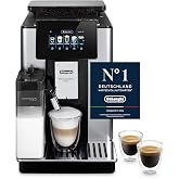 De'Longhi PrimaDonna Soul Perfetto ECAM 612.55.SB fully automatic coffee machine, LatteCrema milk system and Bean Adapt technology