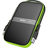 Silicon Power 2 TB External Portable Hard Drive Rugged Armor A60 Shockproof Water-Resistant 2.5-Inch USB 3.0 , Military Grade