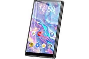 MECHEN 80GO Lecteur MP3 Spotify, Bluetooth WiFi Android Lecteur MP4, 5 Pouces 1080P IPS Écran Tactile, Compatible Amazon Music, Audible, Deezer, Play Store (H11)