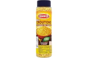 Osem Mini krutonger – perfekt för kycklingsoppa och sallad – kosher-mat, 400 g (paket med 6)