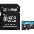 Kingston Canvas Go! Plus Carte SDXC 128GB – 170 Mo/s, U3 V30, 4K UHD – Idéale Pour Appareil Photo, Drone, Caméra