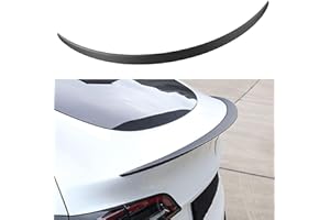 Ywooon Alerón Trasero para Tesla Model 3 Highland 2024 2025 Original de Fibra de Carbono Mate ABS ala de Decoración del Maletero Highland Accesorios (Fibra de Carbono Mate)
