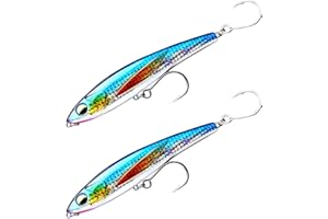 TABKSOLA Esca Mare Lancio Lungo,12cm/50g Pencil da Lancio Lungo,Esca Artificiale,Esca da Pesca in Mare Affondante.