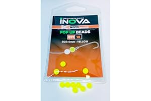 Inova Pop Up Floating Beads: Yellow: 6mm