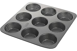 RBV BIRKMANN Birkmann Piastra Antiaderente Stampo da Forno, Acciaio, Grigio Scuro, 32 x 30 x 3,2 cm