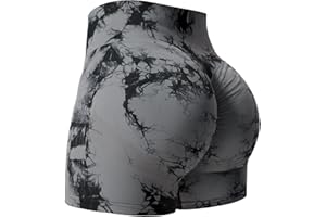 Yiifit Damskie bezszwowe szorty do ćwiczeń i ćwiczeń