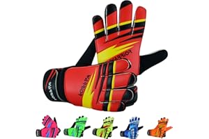 WARRIOR GEARS WARRIOR - Junior Football Goalkeeper Gloves For Boys Kids Children Adult Soccer Goalie Gloves Protection Super Grip Palms