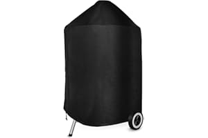 Onlyfire Fundas para Barbacoas Weber 57cm/Parrilla de Carbón de 22 Pulgadas, 600D Oxford, Resistente al Agua, Resistente a UV, Transpirable