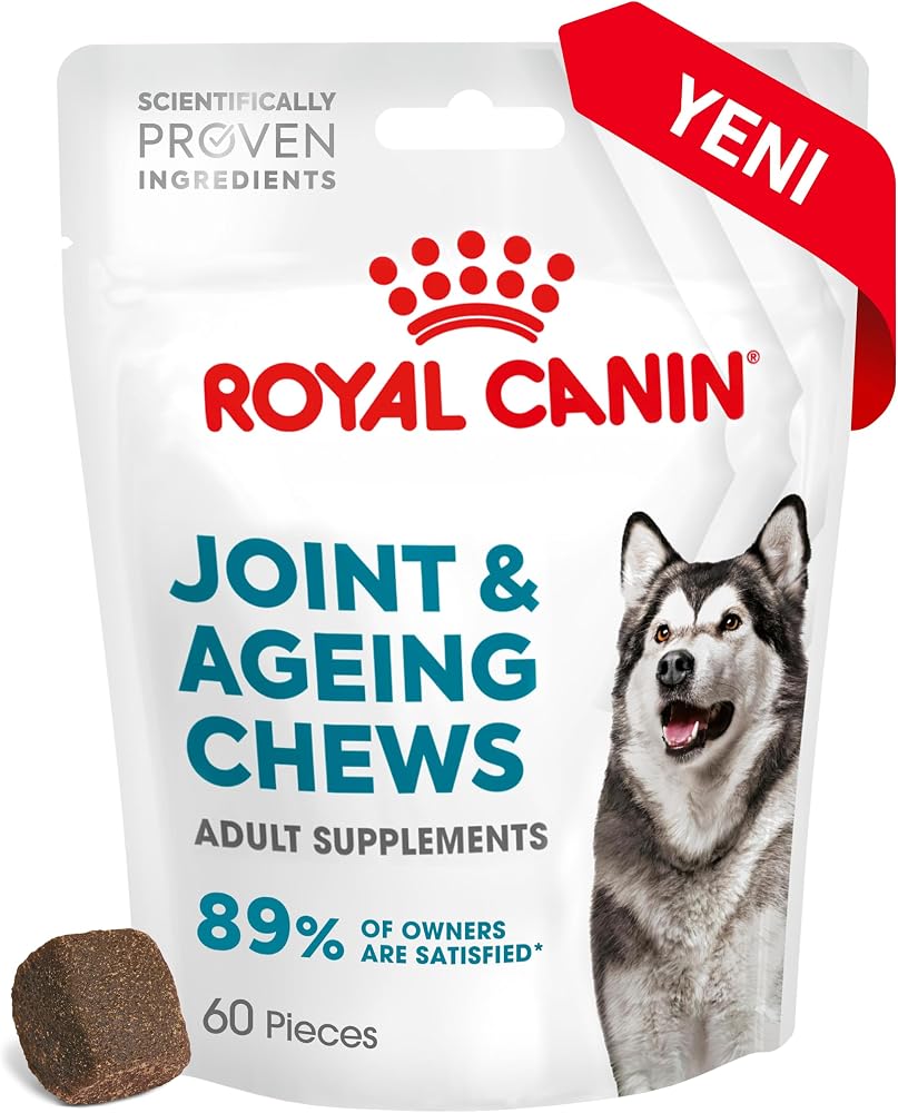 Joint&Ageing Chews Yetişkin Köpekler İçin Eklem ve Sağlıklı Yaşlanmayı Destekleyen Tamamlayıcı Ödül Maması 240g