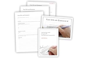 TDOG-ONLINE Last Will and Testament DIY Kit 2024 Edition