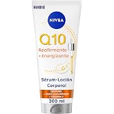 NIVEA Q10 Firming + Energizing Body Lotion Serum (200ml), 72h Moisturizer with Vitamin C and Hyaluronic Acid, Body Firming Cr