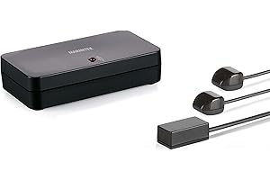 MarmitekInfrarotverlängerung - Marmitek Invisible Control 6 XTRA - Bedienen von Geräte in einem geschlossenen Schrank - kompatibel mit allen europäischen TV Decodern - extra kleiner Empfänger - Blaster LED