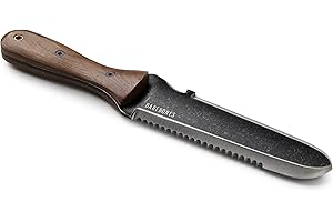 Outil Multi-Fonction de Jardin, Transplantoir "Hori Hori" en Acier Inox - Barebones Living