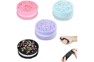 S.F.PACHIRA Lot de 4 jouets à presser pour soulager le stress - Fufu Taba ultra doux - Jouet anti-stress pour adultes et enfants